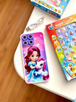 📱 Музична іграшка  IPHONE &ldquo;Розумний телефончик&rdquo; (Принцеса з єдинорогом)  84905  пр фото