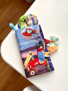 Книжечка-шаруділка для найменших &laquo;Транспорт&raquo; 668-230 транспорт  фото