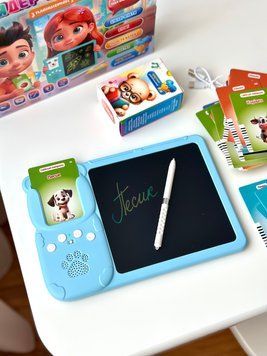 🧠✨ &ldquo;Картридер Всезнайко&rdquo; + LCD-планшет від 🇺🇦 Wtoys &mdash; навчання, яке захоплює! 🚀📚 94930 Г фото