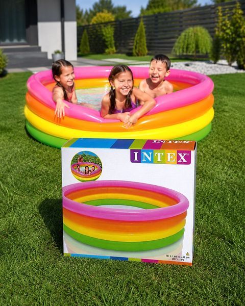Басейн &laquo;🏳️&zwj;🌈Веселка🌈&raquo; (168х46см, 💧715л.)  56441 фото