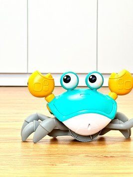 Музичний 🦀КРАБИК🦀 QC-3Y blue фото