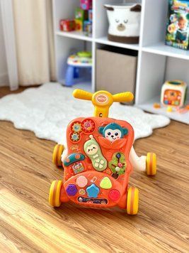 Ходунки-каталка з ігровою панеллю 👶✨ YL622 Оранж фото